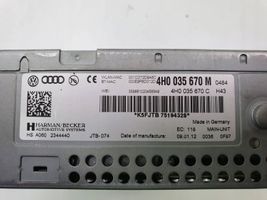 Audi A8 S8 D4 4H Zmieniarka płyt CD/DVD 4H0035670M