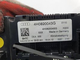 Audi A8 S8 D4 4H Panel klimatyzacji / Ogrzewania 4H0820043G