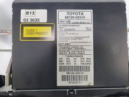 Toyota Auris 150 Panel / Radioodtwarzacz CD/DVD/GPS 86120-02510