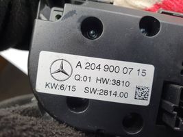 Mercedes-Benz CLS C218 X218 Panel klimatyzacji / Ogrzewania A2049000715