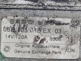 Audi A4 S4 B5 8D Generatore/alternatore 06B903018EX