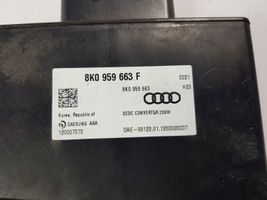 Audi A7 S7 4G Jännitteenmuunnin/muuntimen moduuli 8K0959663F NAPIĘCIA