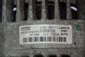 Fiat Tipo Generaattori/laturi 51874105