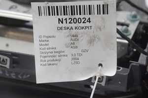 Audi A8 S8 D3 4E Deska rozdzielcza 