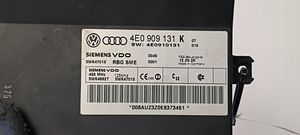 Audi A8 S8 D3 4E Ajonestolaitteen ohjainlaite/moduuli 4E0909131K