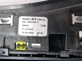Audi A4 S4 B9 8W Kojelaudan sivutuuletussuuttimen kehys 8W1820902D