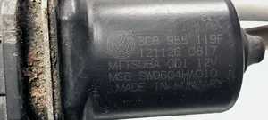 Volkswagen PASSAT CC Etupyyhkimen vivusto 3C8955023H