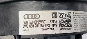 Audi A4 S4 B9 8W Ohjauspyörän turvatyyny 8W0880201BA