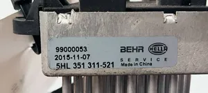 BMW 3 E46 Rezystor / Opornik dmuchawy nawiewu 5HL351311-521