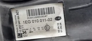 Opel Astra J Lampa przednia 13253647