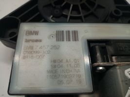 BMW X3 G01 Silniczek podnoszenia szyby drzwi tylnych 51357457252