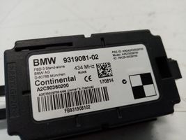 BMW 3 F30 F35 F31 Centralina della pressione pneumatico 9319081