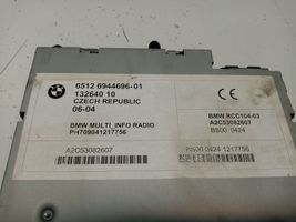 BMW 3 E46 Radio/CD/DVD/GPS-pääyksikkö 65126944696