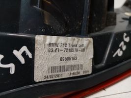 BMW 6 F12 F13 Lampy tylnej klapy bagażnika 63217210579