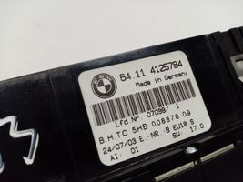 BMW 3 E46 Unidad de control climatización 64114125794