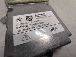 BMW 3 G20 G21 Centralina/modulo airbag 65779476852