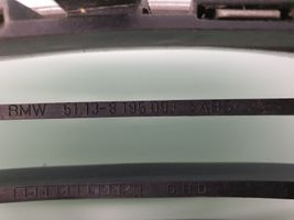 BMW 3 E36 Grille calandre supérieure de pare-chocs avant 51138195093