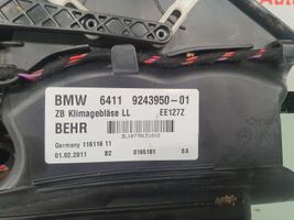 BMW 5 F10 F11 Вентилятор печки 64119243950