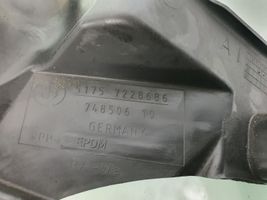 BMW 5 F10 F11 Couvre-soubassement avant 51757228686