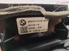 BMW 2 F22 F23 Kojelaudan keskiosan tuuletussuuttimen ritilä 9317945