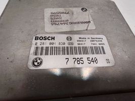 BMW 5 E39 Komputer / Sterownik ECU i komplet kluczy 7785540