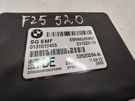 BMW X3 F25 Moduł / Sterownik hamulca postojowego EMF 6862808