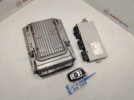 BMW 7 F01 F02 F03 F04 Juego de cerradura y set ECU del motor 7633374