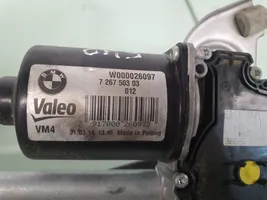 BMW 3 GT F34 Mechanizm i silniczek wycieraczek szyby przedniej / czołowej 7260488