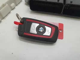 BMW 3 F30 F35 F31 Moottorinohjausyksikön sarja ja lukkosarja 8470176