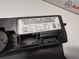 BMW 3 E90 E91 Climate control unit 64119119686