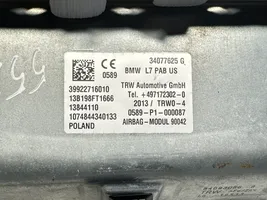 BMW 3 F30 F35 F31 Poduszka powietrzna Airbag pasażera 9205197