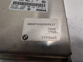 BMW 5 E39 Komputer / Sterownik ECU i komplet kluczy 7790220