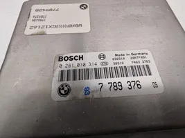 BMW 5 E39 Komplettsatz Motorsteuergerät Zündschloss 7789376