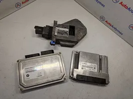 BMW 7 E65 E66 Juego de cerradura y set ECU del motor 7586909