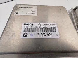 BMW 7 E38 Komputer / Sterownik ECU i komplet kluczy 7786822