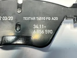 BMW 5 F10 F11 Тормозные колодки (передние) 6856590