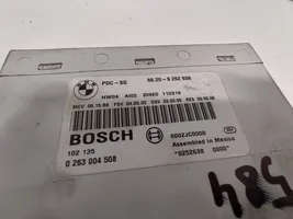 BMW 3 E92 E93 Wiązka przewodów czujnika parkowania PDC 66209252638