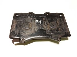 Toyota Land Cruiser (J100) Тормозные колодки (передние) 90R01465