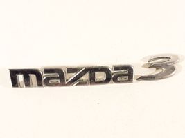 Mazda 3 I Logo, emblème de fabricant BN8V51710