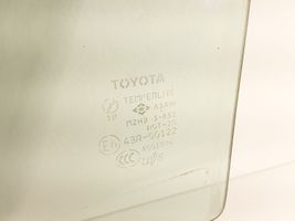 Toyota Prius (XW20) Rear door window glass 43R00122
