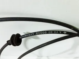 Nissan Almera Tino Cavo di rilascio vano motore/cofano 65621BU000