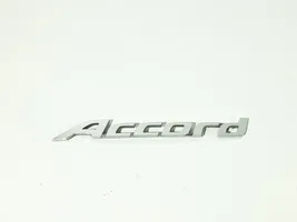 Honda Accord Emblemat / Znaczek tylny / Litery modelu 