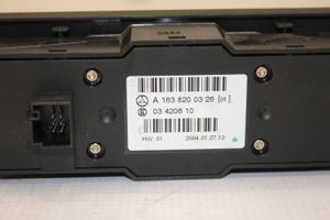 Mercedes-Benz ML W163 A set of switches A1638200326