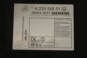Mercedes-Benz CL C215 Avaimettoman käytön ohjainlaite/moduuli A2305450132