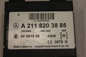 Mercedes-Benz CLS C219 Antenne intérieure accès confort A2118203885