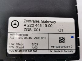 Mercedes-Benz SL R230 Moduł sterowania Gateway A2204451900