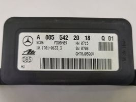 Mercedes-Benz S W221 Vairo padėties (kampo) daviklis A0055422018
