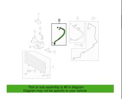 Subaru Outback Tubo flessibile aria condizionata (A/C) 