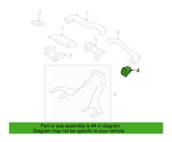 Subaru Outback Kojelaudan sivutuuletussuuttimen kehys 66119AG03A