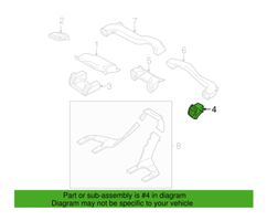 Subaru Legacy Copertura griglia di ventilazione laterale cruscotto 66119AG02A